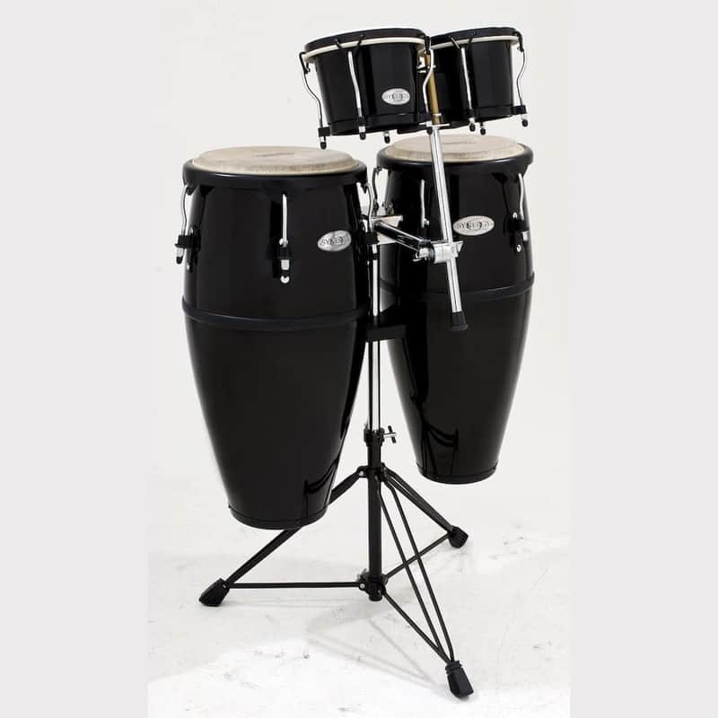 Toca Percussion Synergy Series Fiberglass Conga Drums w/Free Bongos! image 1