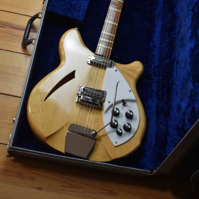 MINT 1966 Rickenbacker 365 NS (New Style) Mapleglo, w/OHSC, 360 image 8