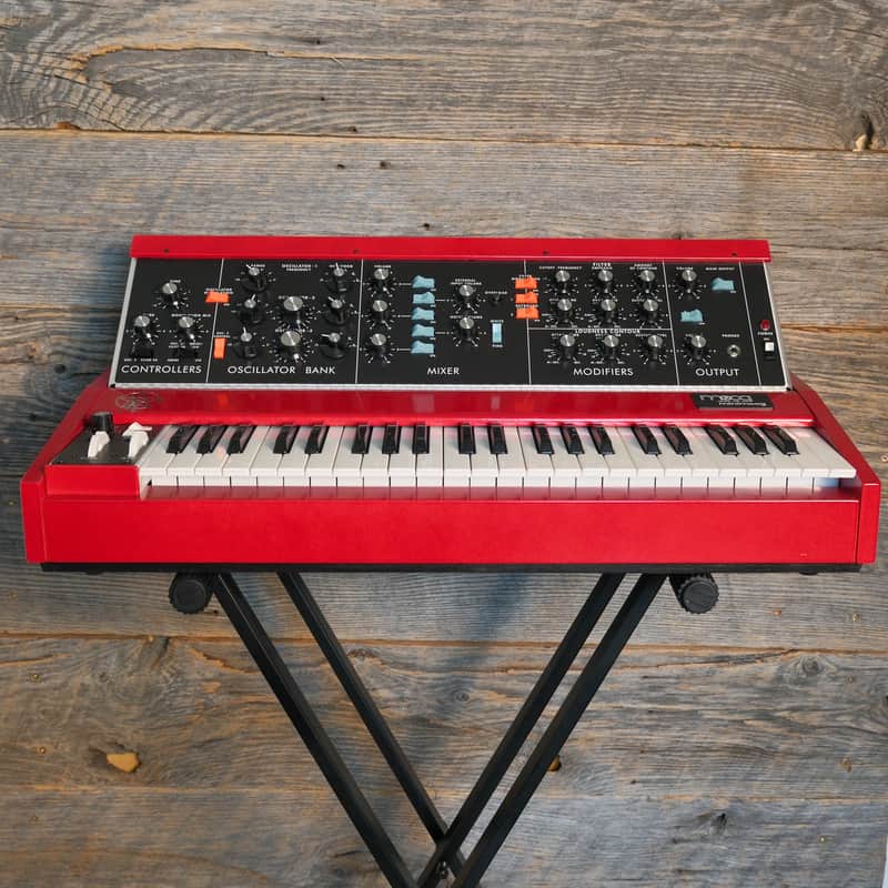 Used Moog Geddy Lee Minimoog Model D 44-Key Monophonic Synthesizer image 1