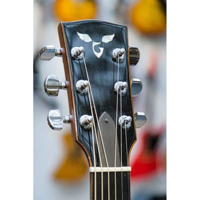 1996 Goodall Koa Jumbo Cutaway KJC natural image 3