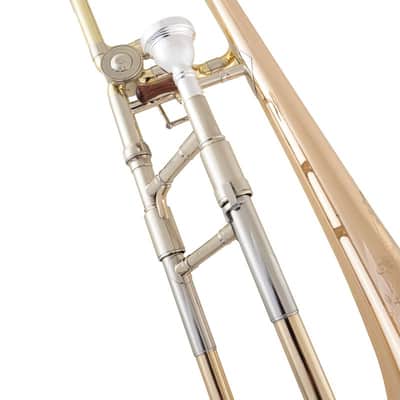C.G. Conn 88HNV New Vintage Professional Trombone, F-Attachment, Rose Brass Bell image 5