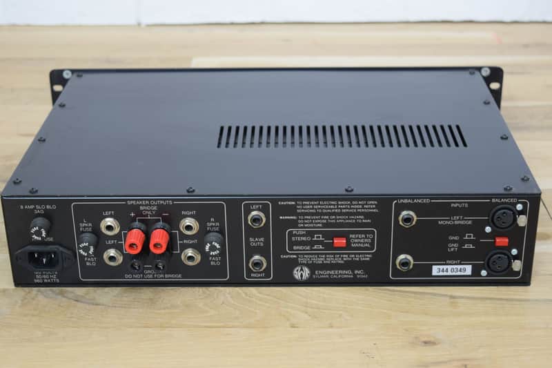 SWR Stereo 800 bass power amp near MINT!-used amplifier for sale