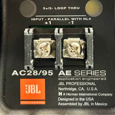 JBL AC28/95 Compact 2-Wal Professional Installation Speakers Pair Black – Made in Mexico image 13