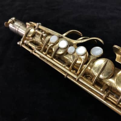 Conn New Wonder II 1925 alto saxophone - Gold Plate image 20