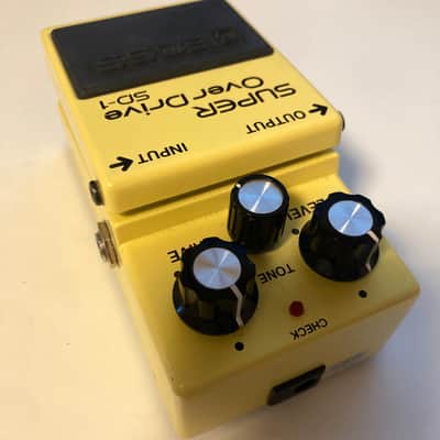 Boss SD-1 Super OverDrive JRC4558DD ACA 12V Paper serial 1988 MIT version image 4