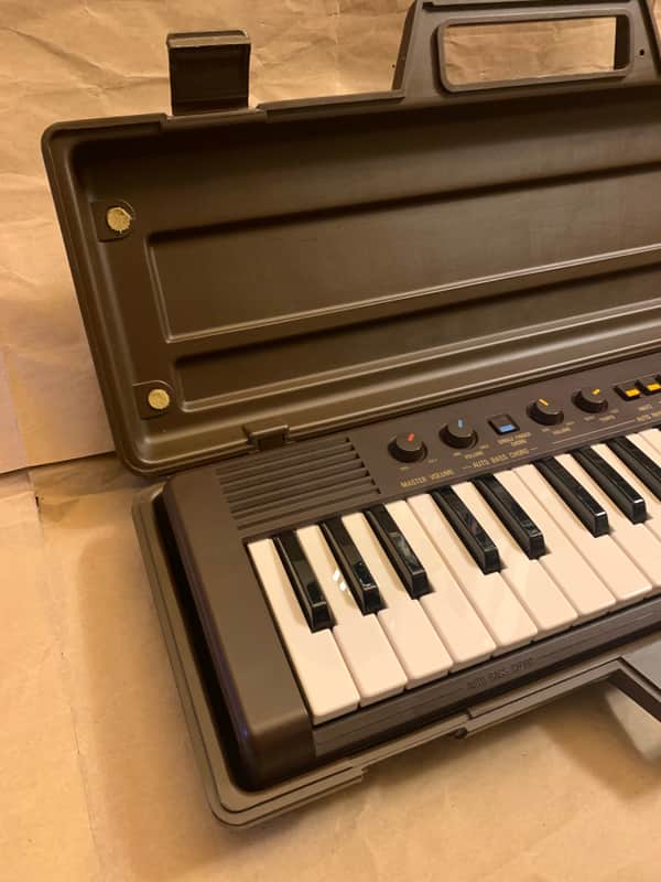 Yamaha PortaSound PS-2 1980s Chocolate Brown MINT with original