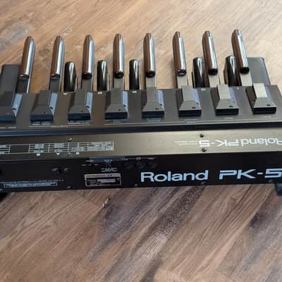 Roland PK-5 Bass Dynamic MIDI Pedal Keyboard Battery Powered Great Shape W/Manual & PSU image 10