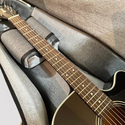 Guild D-140CE Dreadnought Acoustic Electric Guitar - Black image 10