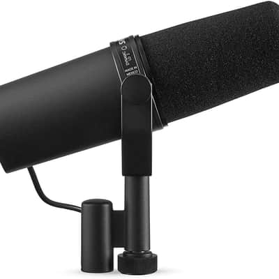 Shure SM7B Vocal Microphone with Cloud Microphones Cloudlifter CL-1 Mic Activator and Extra 10' XLR Cable Bundle image 5