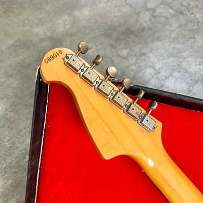 Aria Pro II Tri Sound TS-400 c 1980 Natural original vintage MIJ fujigen Thor Japan image 8