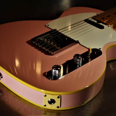 Strings & Things St. Blues Custom Bluesmaster II 1984 Shell Pink. Guitar that ruined Billy Squier image 9