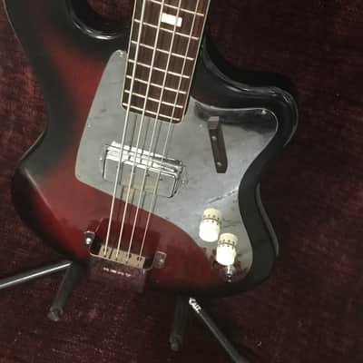 Kent Basin Street Bass Guitar 1965 - Full Scale - Soft Case image 10
