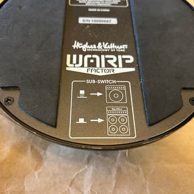 Hughes & Kettner Warp Factor 2000s - Black Very Good Condition image 8