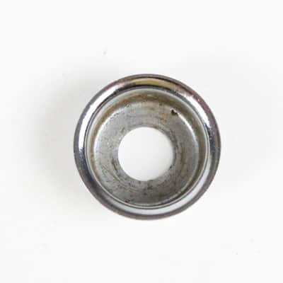 Original 1953 Fender Precision Bass Jack Cup | Vintage Pre-CBS P-Bass Output Jack Ferrule 1950s Fender Hardware image 2