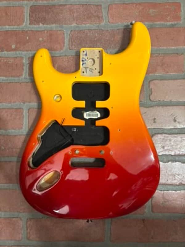 Fender Player Plus Strat Body Lefty Tequila Sunrise image 1