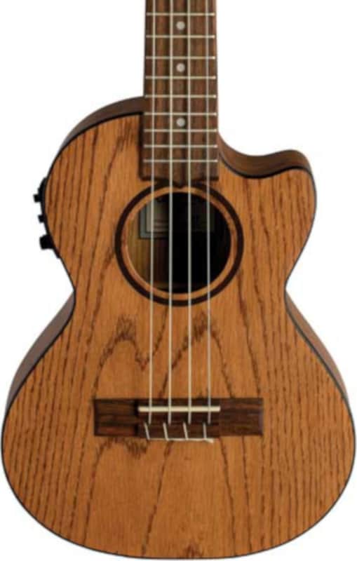 Lanikai OA-CET Oak Acoustic-Electric Tenor Ukulele image 1