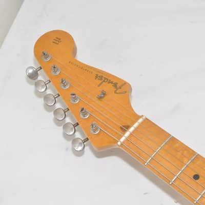 Fender Japan ST57（T）'57 Stratocaster 2-Tone Sunburst Electric Guitar Ref No 7526 image 7