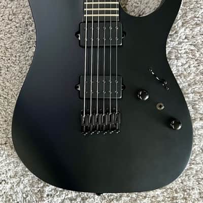 Ibanez RG Iron Label Electric Guitar Flat Black, Model RGRTB621BKF image 3