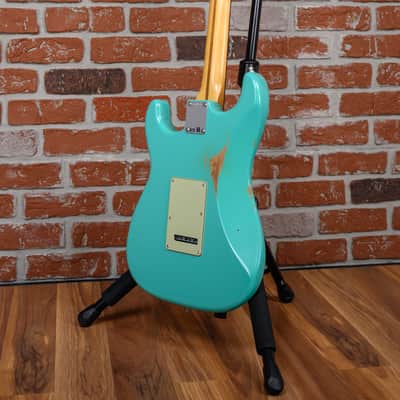 Fender Custom Shop W25 Custom Deluxe Relic HB S1 Stratocaster Aged Surf Green 2025 w/OHSC image 8