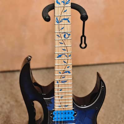Ibanez Jem 77P Blue Floral Pattern image 3