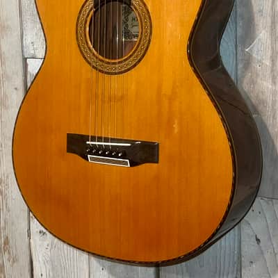 Rare 2010 Jose Oribe Jose Oribe Gran Parlor Suprema Natural, Brazilian Rosewood &  Western Red Cedar, Steel String Classical image 5