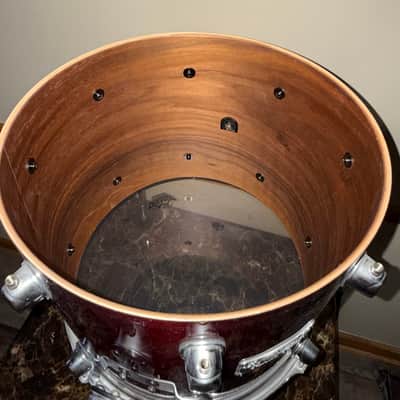 Mapex Saturn III 14x12 floor tom- Transparent Cheery image 6