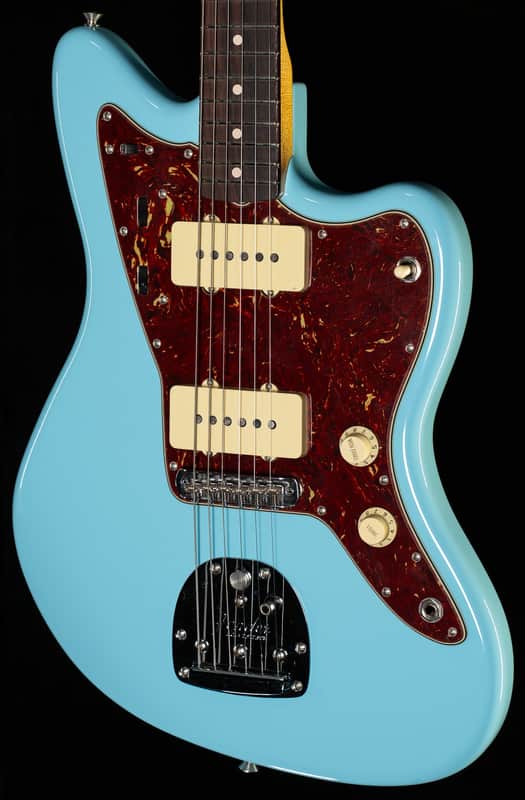 Fender Custom Shop 1962 Jazzmaster Time Capsule Finish Painted Matching Headstock Daphne Blue (268) image 1