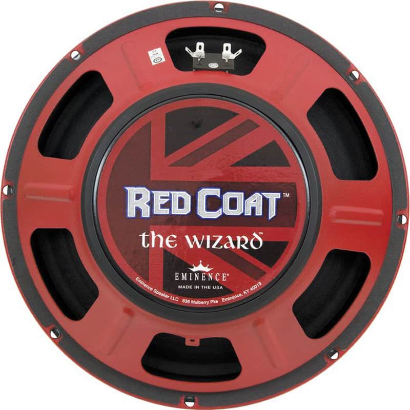 Eminence Redcoat Series The Wizard, 8 ohm, 12" Guitar Replacement Speaker image 1