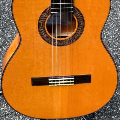 Jose Romero Estudio Flamenco Blanca Nylon String Guitar W/HSC Natural image 3