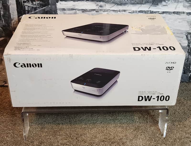 Canon Canon DW-100 DVD Burner 90s - Black image 1