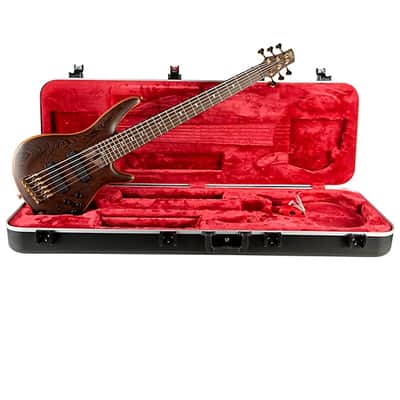 Ibanez SR5005 SR Prestige Series 5-String Electric Bass Guitar - Wenge Oil image 4