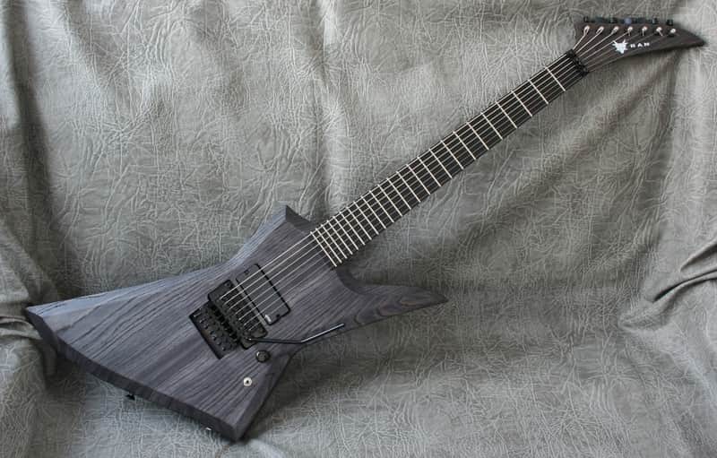 Ran Guitars Thor Custom 2018 Trans Black image 1