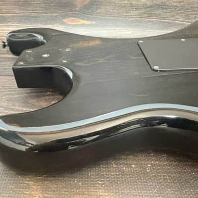80s KRAMER LK-1BF Body SH Black w/Plate and Genuine Bridge Made in Japan image 16