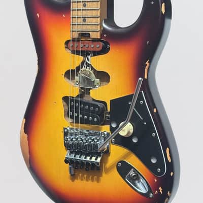 EVH Frankenstein "Frankie" Relic Electric Guitar - Sunburst image 5