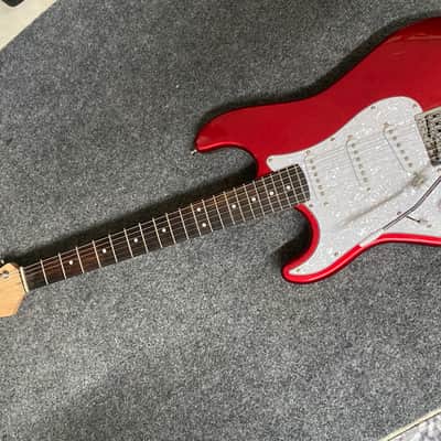 RW'S Lefty Custom Guitars Beautiful Candy apple Red Strat . image 2