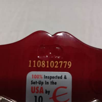 Epiphone SG Special/News Boys Band Autographed - Red image 9