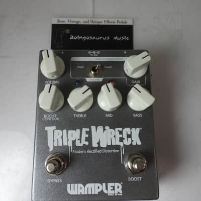 Wampler Triple Wreck Distortion Pedal | Reverb