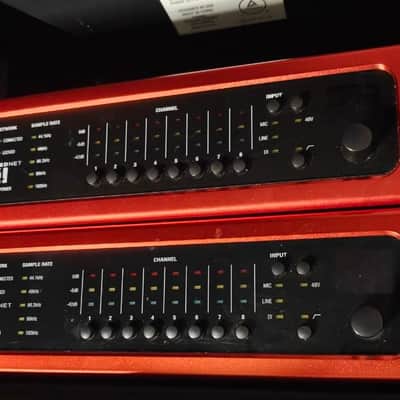 Focusrite RedNet 4 Dante Audio Interface 8 Channel- Red UNIT 2 image 3