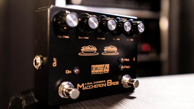 TEFI Vintage Lab Maccheroni Bros "Black series" 2020 Matt Black image 1
