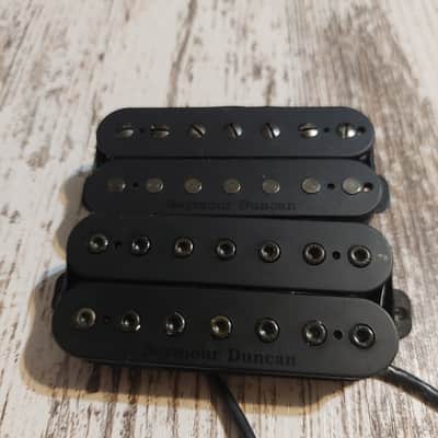 Seymour Duncan USA Blackened Logo Sentient / Mark Holocomb Omega 7 Humbucker 7 String Pickup Set