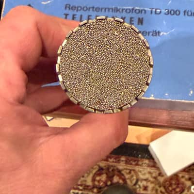 AKG D 1000E Cardioid Dynamic Microphone 1970s - Silver image 4
