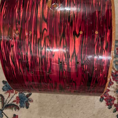 Sonor Teardrop 13x8 Tom Shell – 1960s – Project / Rewrap Candidate image 8