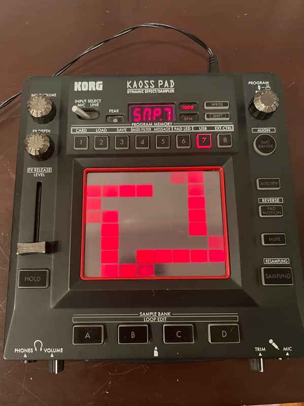 Korg Kaoss Pad KP3 Multi-FX / Sampler (FULLY TESTED) image 1