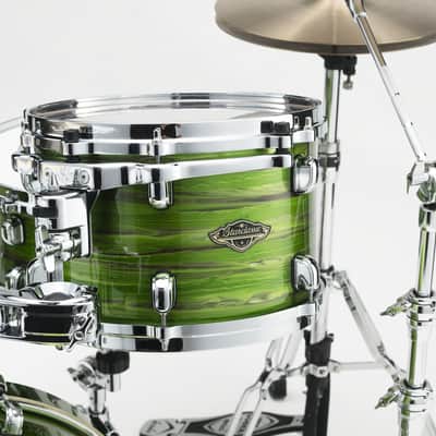 Tama WBS30RS-LSO Starclassic Walnut/Birch Lacquer Shell Kit 3 pcs - Lacquer Shamrock Oyster/Chrome HW image 2