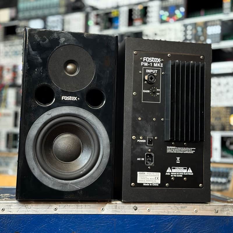 2000s Fostex PM-1 MKII (pair) Black