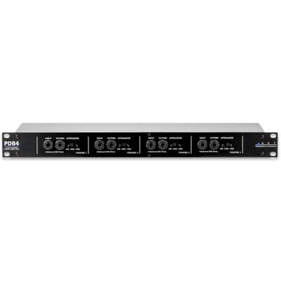 ART PDB4 4-Channel Rackmount Passive Direct Box PDB-4 DI Transformer Isolated image 1