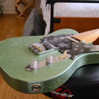 Partscaster: Guitar Mill Coke Bottle Flake T-Style + Fender Bullet 1 Neck – Complete Premium Build, Mastery, Arcane, Rutters with Extras! image 7