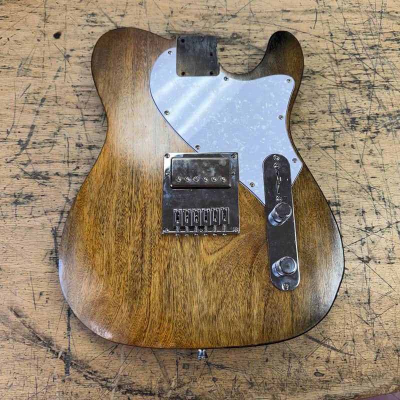 Custom Telecaster Tele Electric Guitar Loaded Body with Seymour Duncan TB-APH1B Alnico II Pro Trembucker Pickup image 1