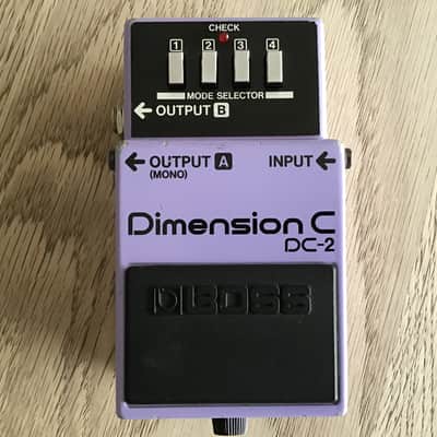 Boss DC-2 Dimension C (Blue Label) 1985 - 1989 - Purple image 2