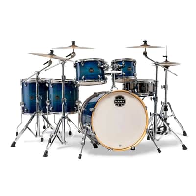 Mapex Armory 6pc Studioease Drum Set Blue Wave Burst image 1